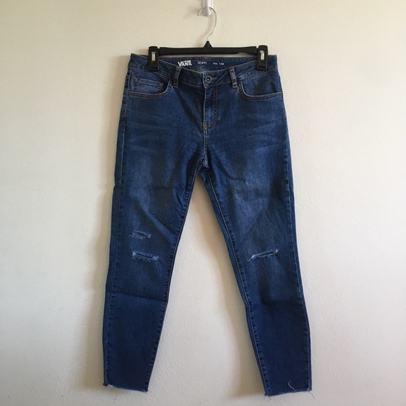 vans ripped jeans